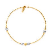Modern Flexible Gold Bracelet